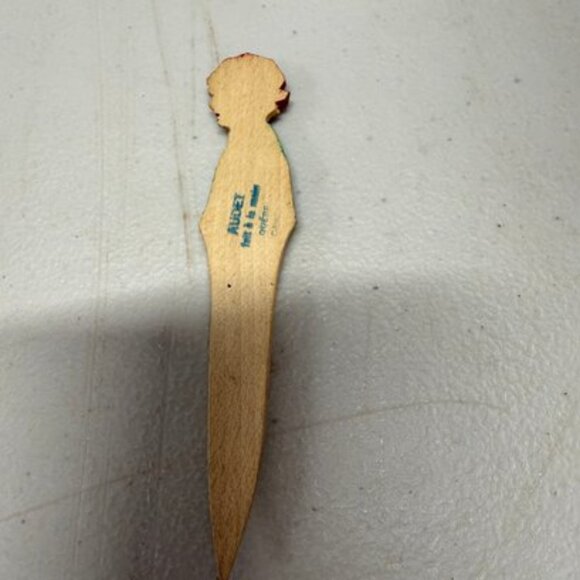 Vintage Quebec Folk Art Bookmark - Picture 2 of 4